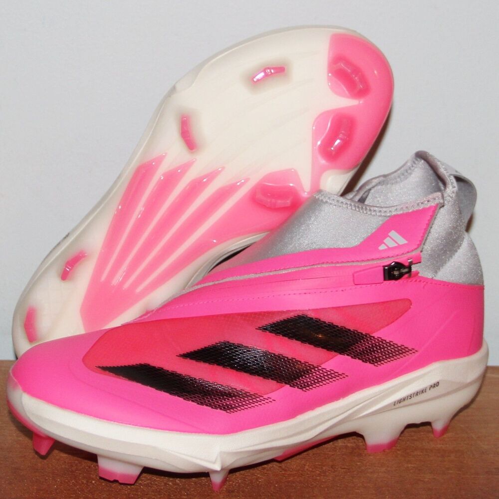 Adidas Adizero Impact+ TPU Baseball Cleats Mens 8 10 Pink Black